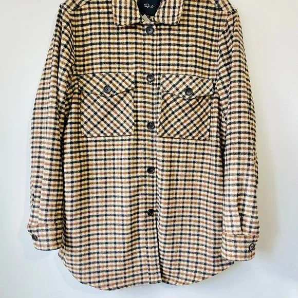 Rails Rhodes Check Shirt Jacket - Picture 4 of 6